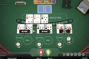 3 hand casino hold em
