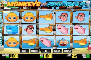 Monkeys Vs Sharks