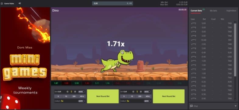 Dino gameplay