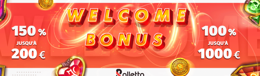 Bonus de bienvenue Rolletto Casino