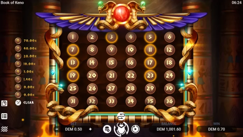 Keno en ligne : les meilleurs casinos pour y jouer ! 1 Book of keno