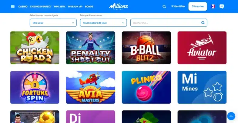 Keno en ligne : les meilleurs casinos pour y jouer ! 7 Les mini jeux sur Millionz