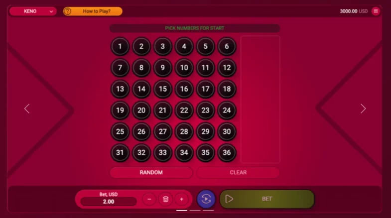 Keno en ligne : les meilleurs casinos pour y jouer ! 2 Turbo keno Spribe