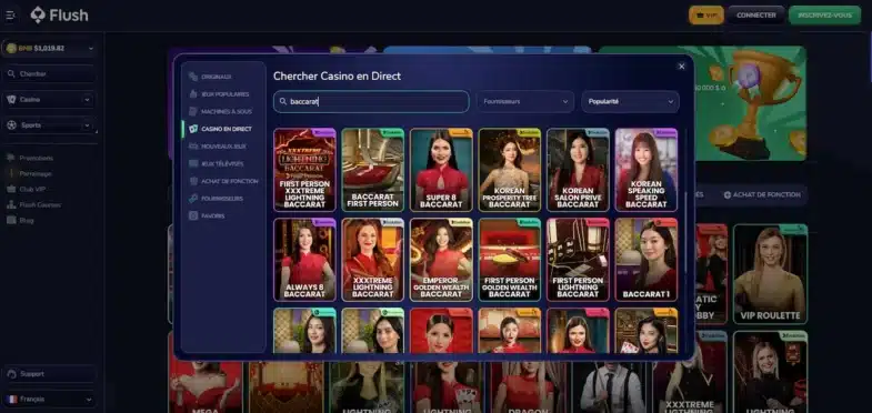 Flush Casino : Notre avis en tant que joueur 8 flush casino baccarat