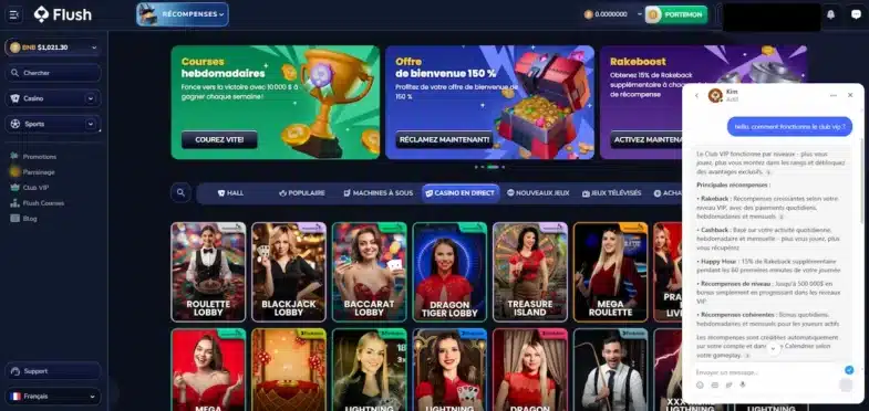 Flush Casino : Notre avis en tant que joueur 18 flush casino service client