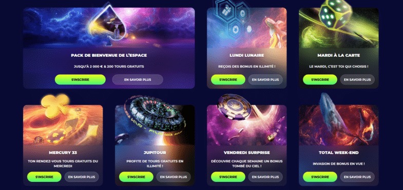 promotions space fortuna casino
