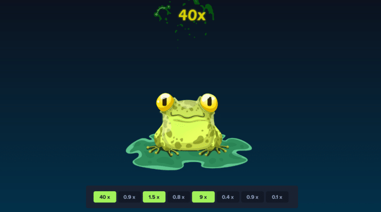 Froggy jeu de la grenouille gros gains