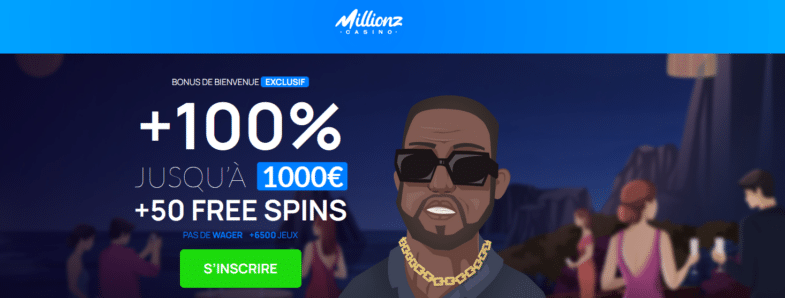 millionz casino bonus bienvenue