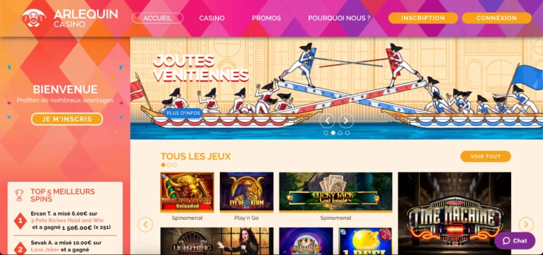 arlequin casino