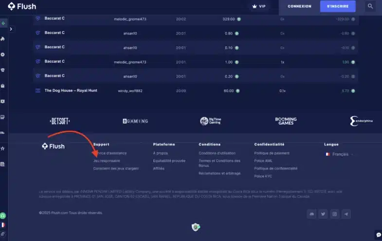 jeu responsable crypto casino