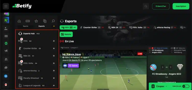 diversité des jeux