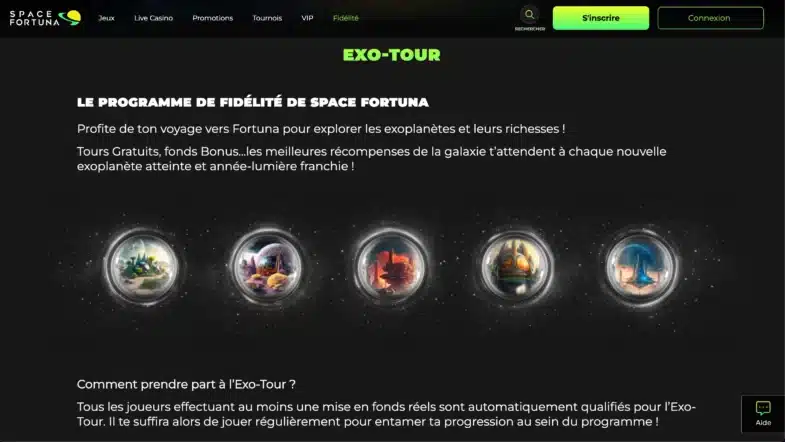 fidelite space fortuna