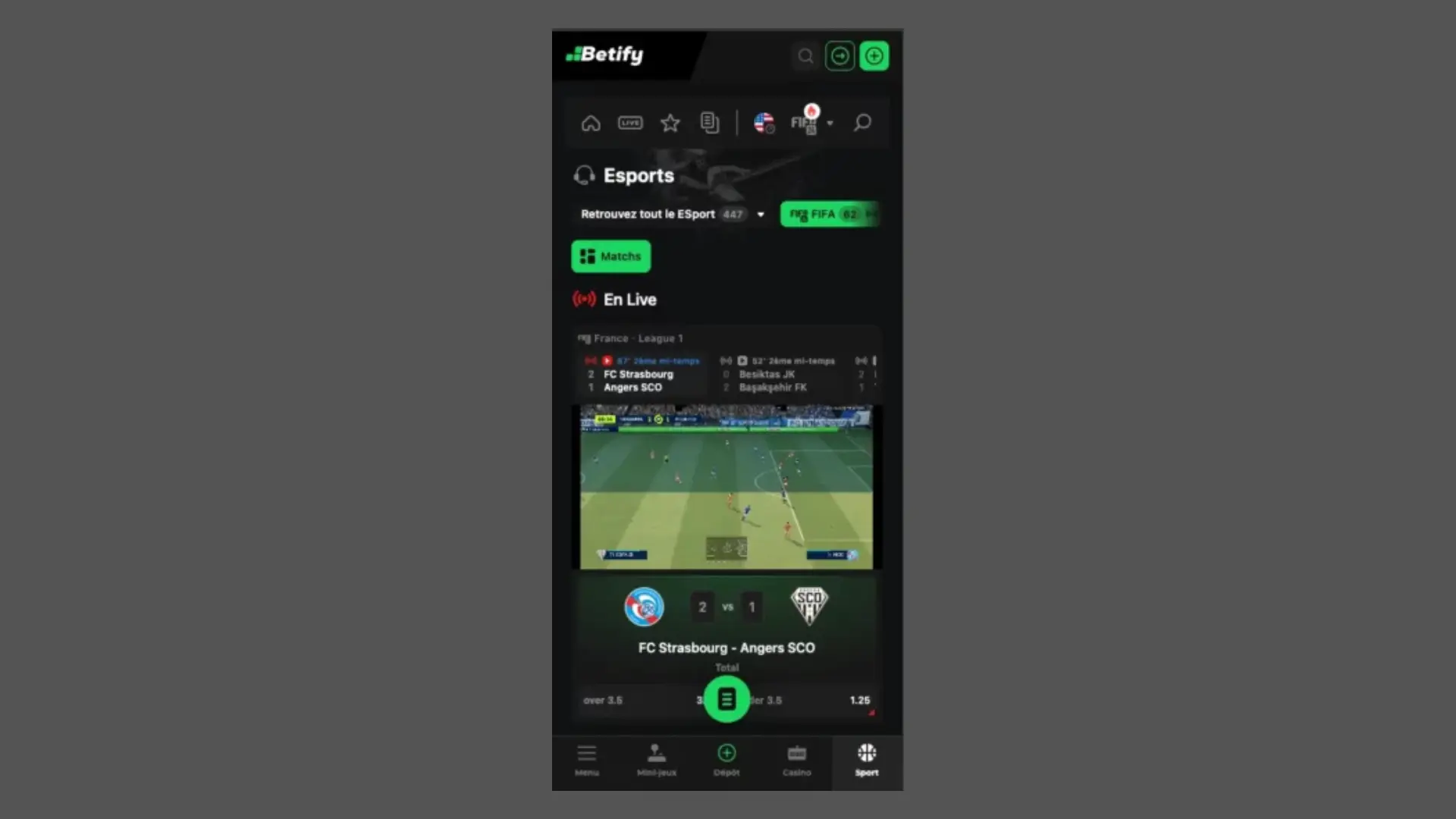 paris esport mobile