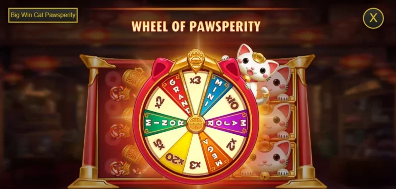 Big Win Cat Pawsperity: machine à sous gratuite 6 big win cat pawsperity roue