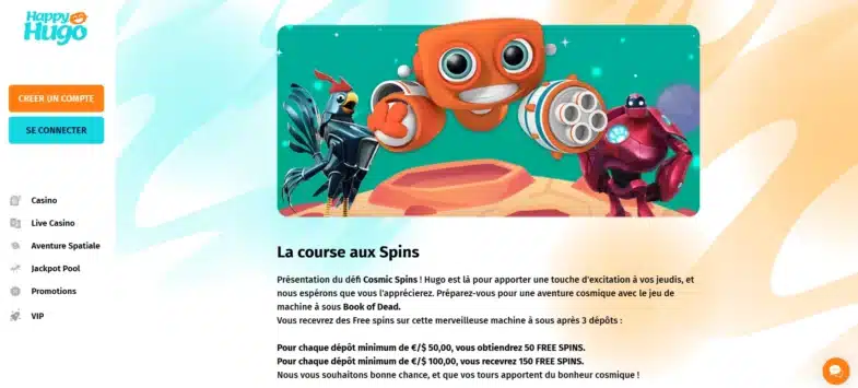 La course aux spins