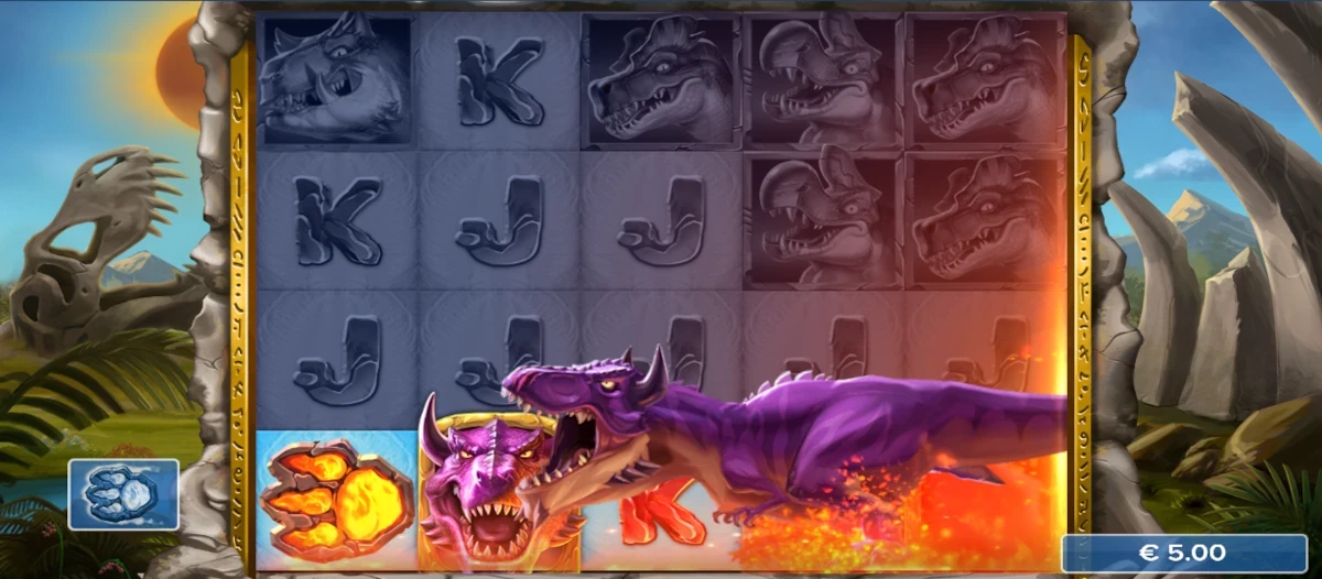 Rex Stampede : machine à sous gratuite 6 rex stamped debandade