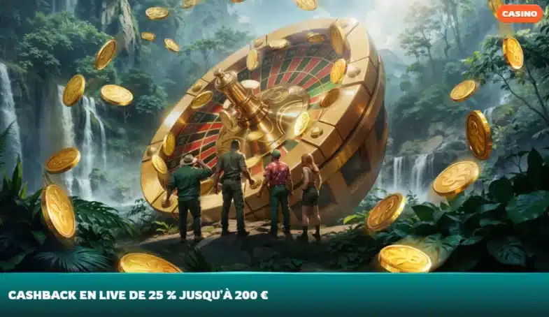 Playio Casino : Notre avis en tant que joueur 6 Cashback live 25%