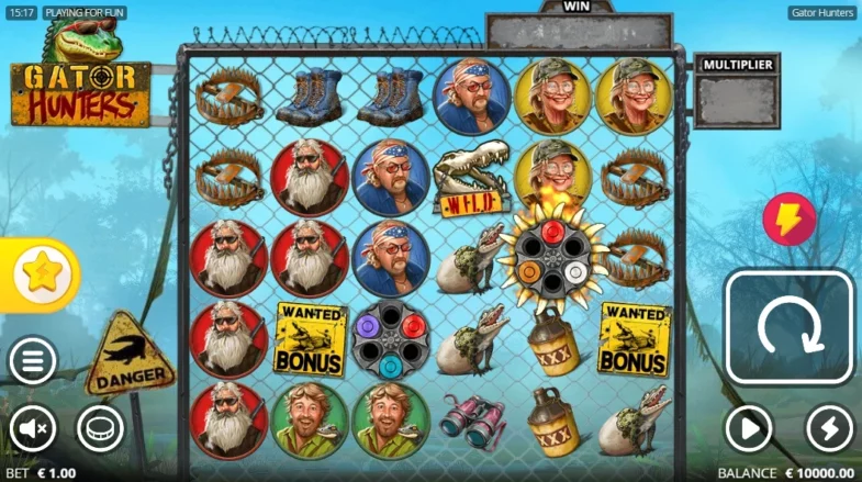 Gator Hunters : machine à sous gratuite 1 gator hunters interface