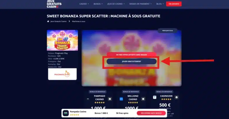 jouer jeux gratuits casino