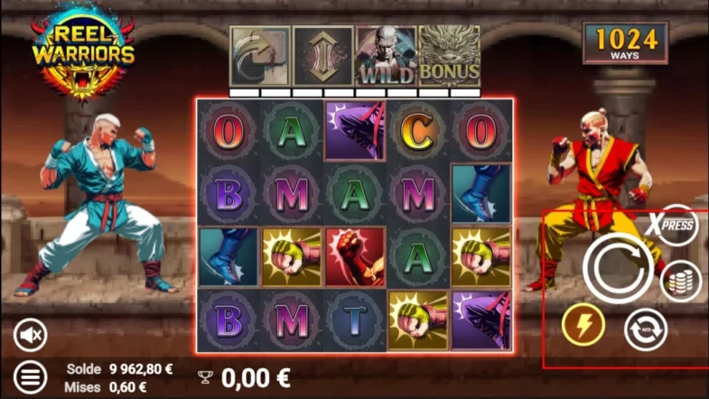 Reel Warrior: machine à sous gratuite 2 reel warrior commandes