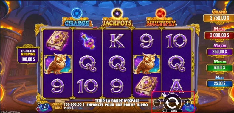 Spellmaster: machine à sous gratuite 1 spellmaster commandes