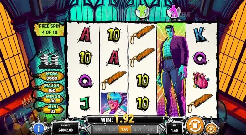 Lab of Madness it’s a Wild: machine à sous gratuite 4 Wild free spins Lab of madness it's a wild