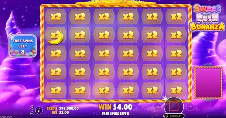 Sweet Rush Bonanza: machine à sous gratuite 3 sweet rush bonanza multiplicateurs