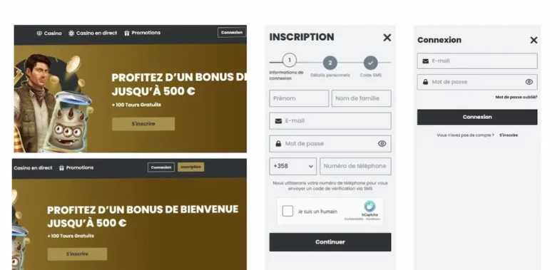 GQbet Casino : Notre avis en tant que joueur 7 Inscription sur GQBet