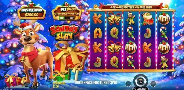Santa’s Slay: machine à sous gratuite 1 santas slay machine a sous pragmatic play
