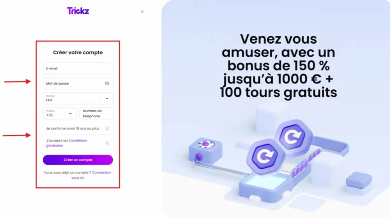 Trickz Casino : Notre avis en tant que joueurs 15 Creer un compte Trickz