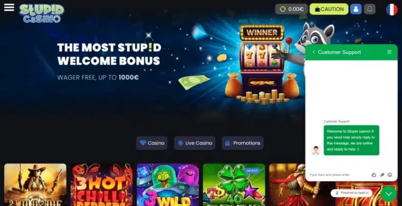 Stupid Casino : Notre avis en tant que joueurs 18 stupid casino support client