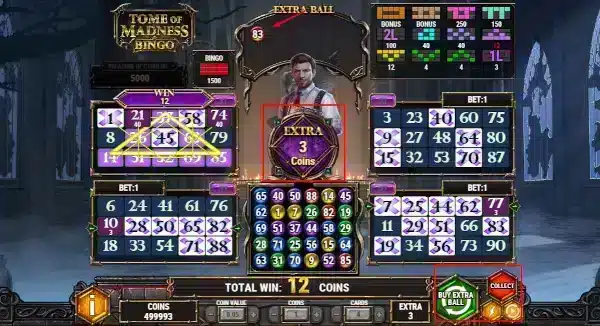 Tome of Madness Bingo: Que vaut ce jeu ? 6 tome of madness bingo boules supplementaire