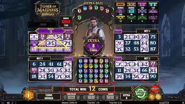 Tome of Madness Bingo: Que vaut ce jeu ? 8 tome of madness bingo collecter gains