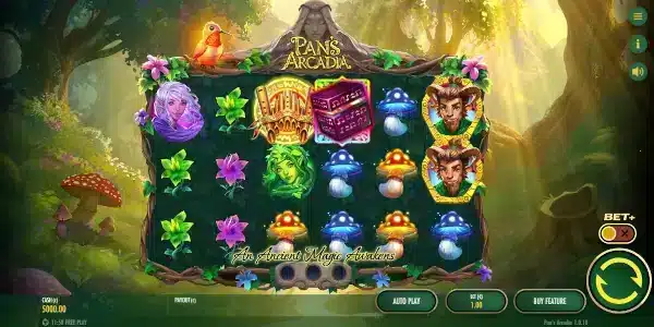 Thunderkick's Pan's Arcadia Leads the Way in Progressive Bonus Slots