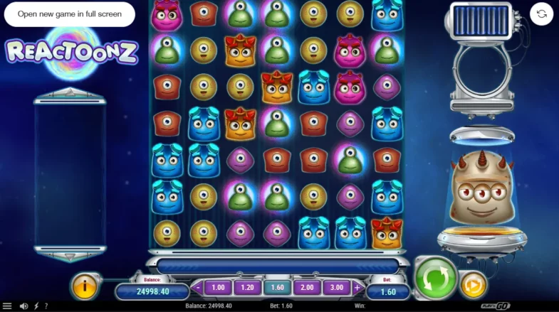 Cygnus 5 : machine à sous gratuite 6 reactoonz slot