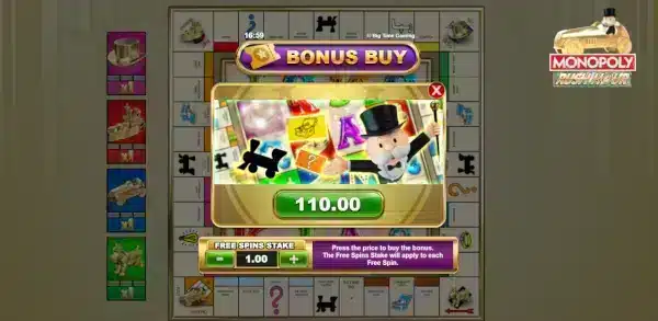 Monopoly Rush Hour : machine à sous gratuite 5 monopoly rush hour achat de bonus